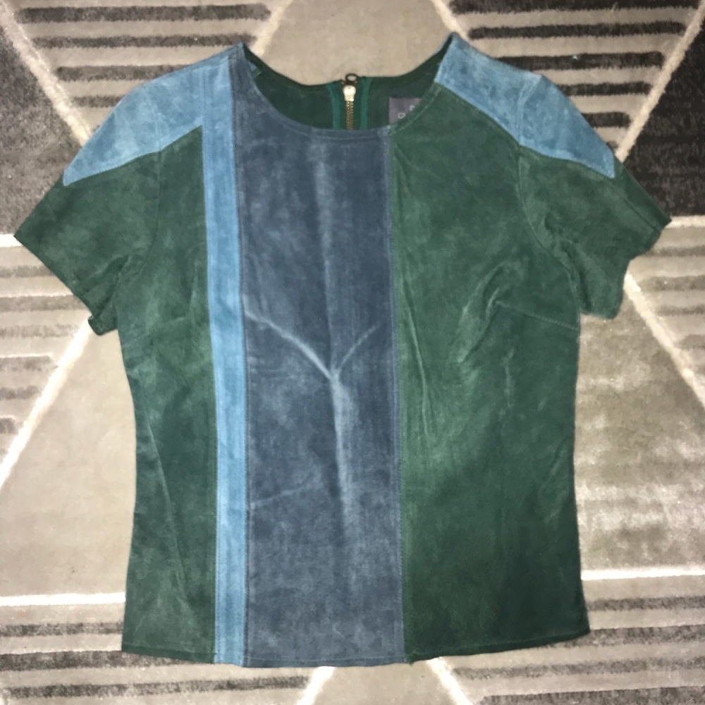 Suede Top